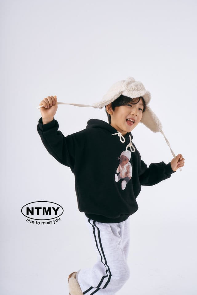 Nice To Meet You - Korean Children Fashion - #kidsstore - Beanie Bear Hoody - 4