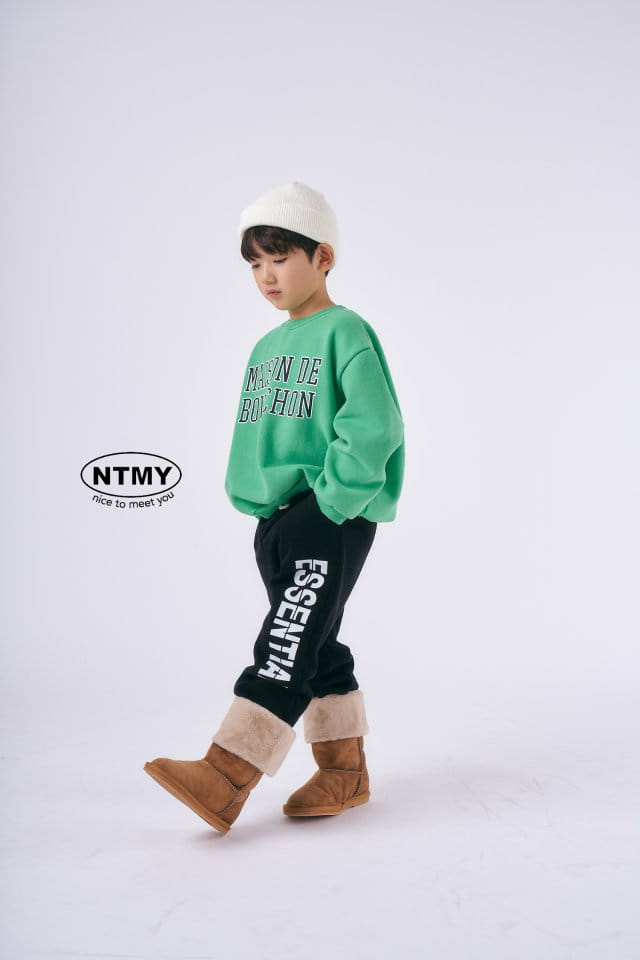 Nice To Meet You - Korean Children Fashion - #kidzfashiontrend - Maison Sweatshirt - 8