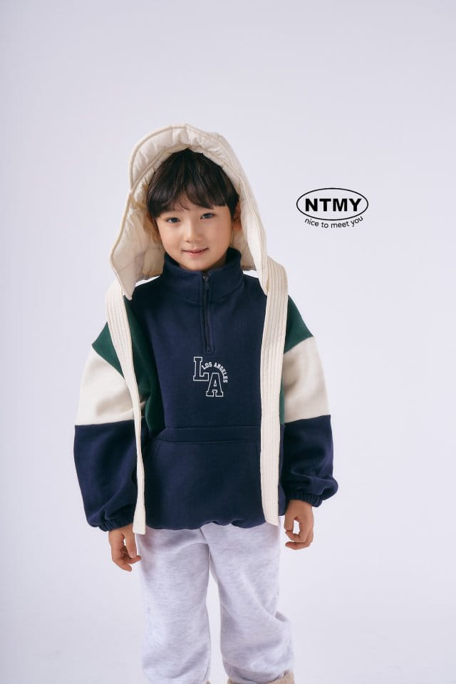 Nice To Meet You - Korean Children Fashion - #littlefashionista - La Color Zip-Up Sweatshirt - 9