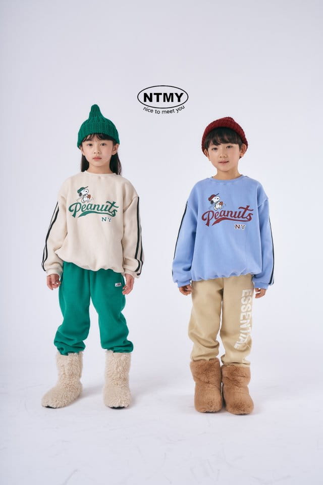 Nice To Meet You - Korean Children Fashion - #magicofchildhood - Peanut Sweatshirt