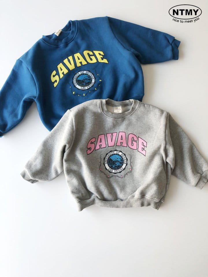 Nice To Meet You - Korean Children Fashion - #magicofchildhood - Savage Sweatshirt - 7