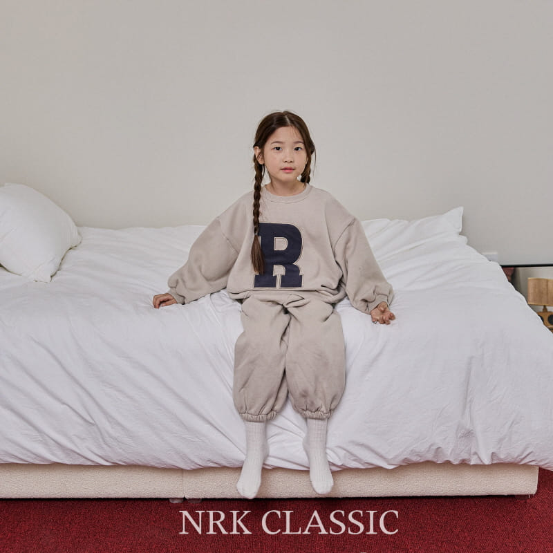 Nrk - Korean Children Fashion - #childofig - Applique Top Bottom Set - 9