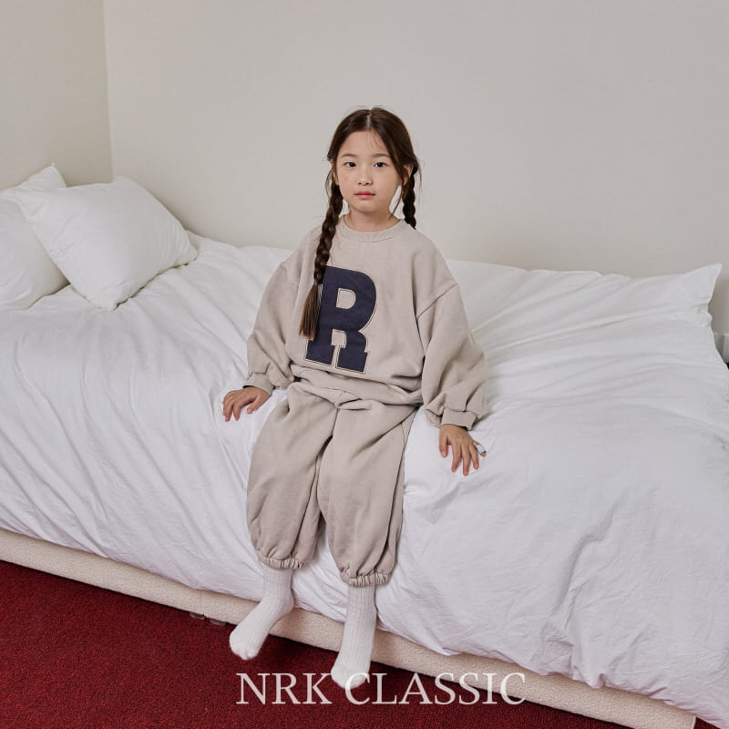 Nrk - Korean Children Fashion - #childrensboutique - Applique Top Bottom Set - 10