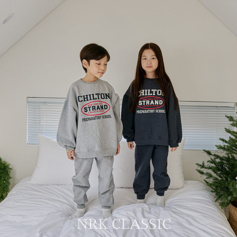 Nrk - Korean Children Fashion - #stylishchildhood - Chili Terry Top Bottom Set - 9