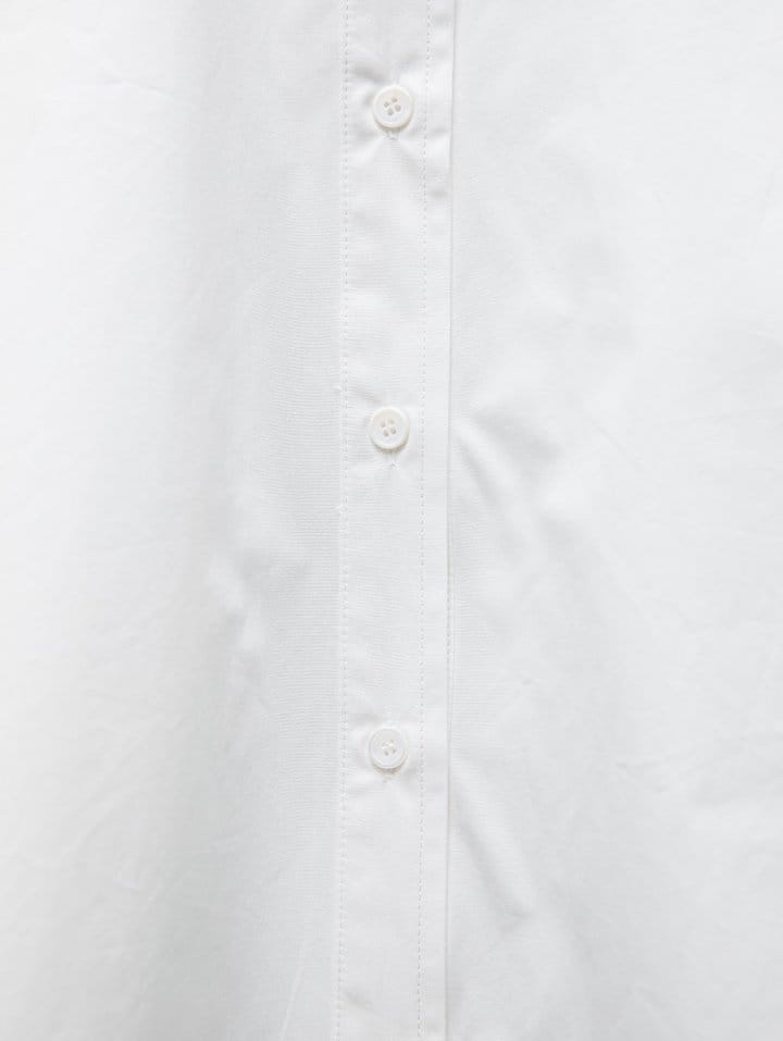 Paper Moon - Korean Women Fashion - #momslook - Swing Collar C Button Down Shirt  - 8