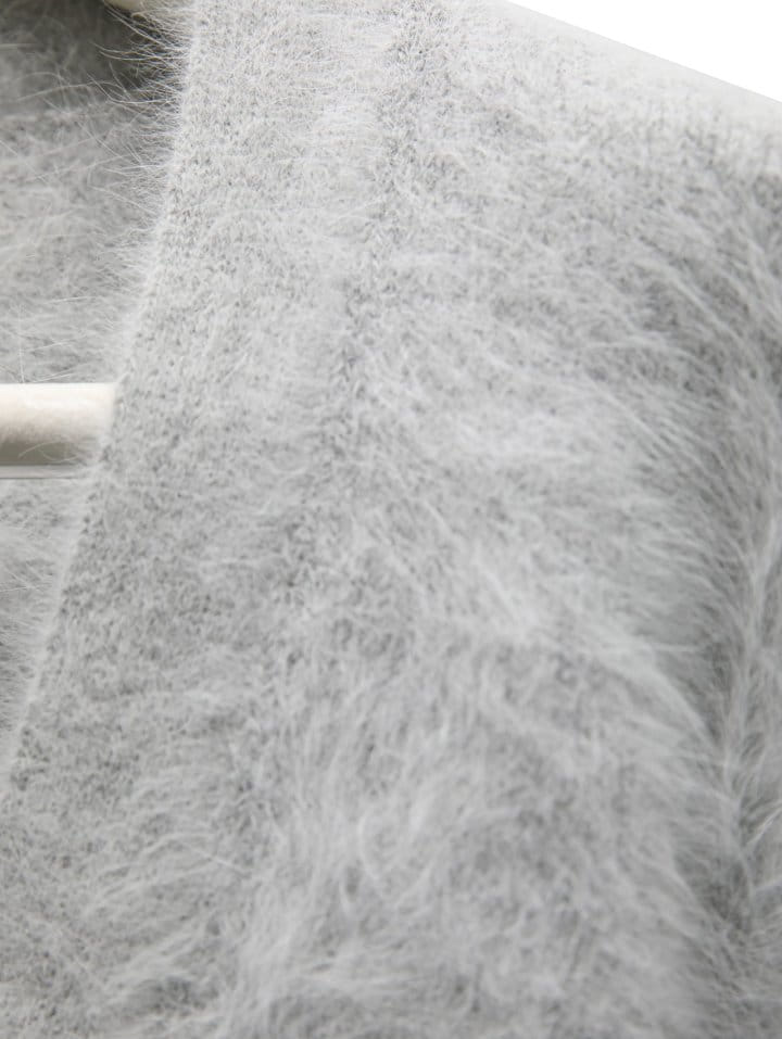 Paper Moon - Korean Women Fashion - #shopsmall - LUX mink angora oversized knit cardigan - 7