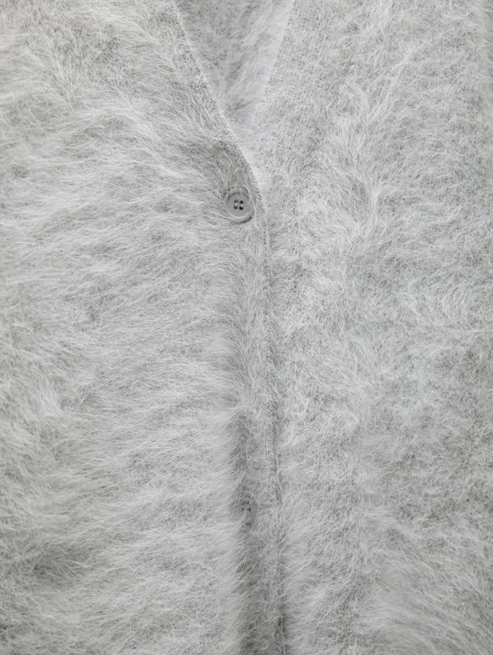 Paper Moon - Korean Women Fashion - #thatsdarling - LUX mink angora oversized knit cardigan - 8