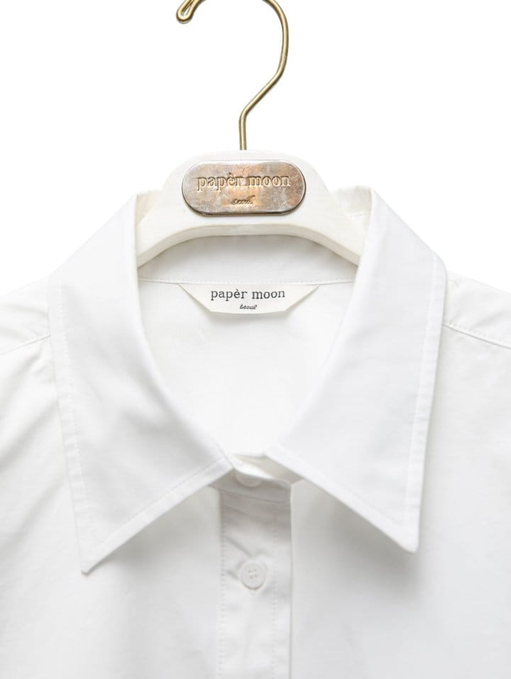 Paper Moon - Korean Women Fashion - #thelittlethings - Swing Collar C Button Down Shirt  - 7