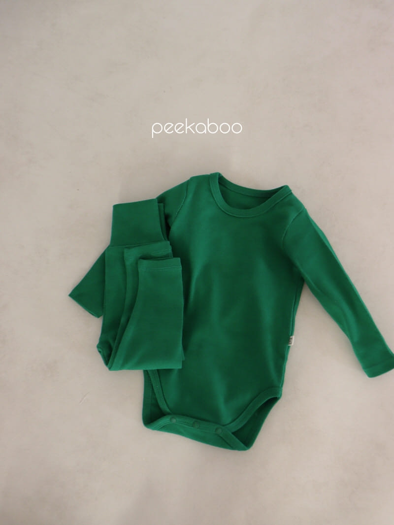Peekaboo - Korean Baby Fashion - #babyboutique - Thick Winter Body Suit Set