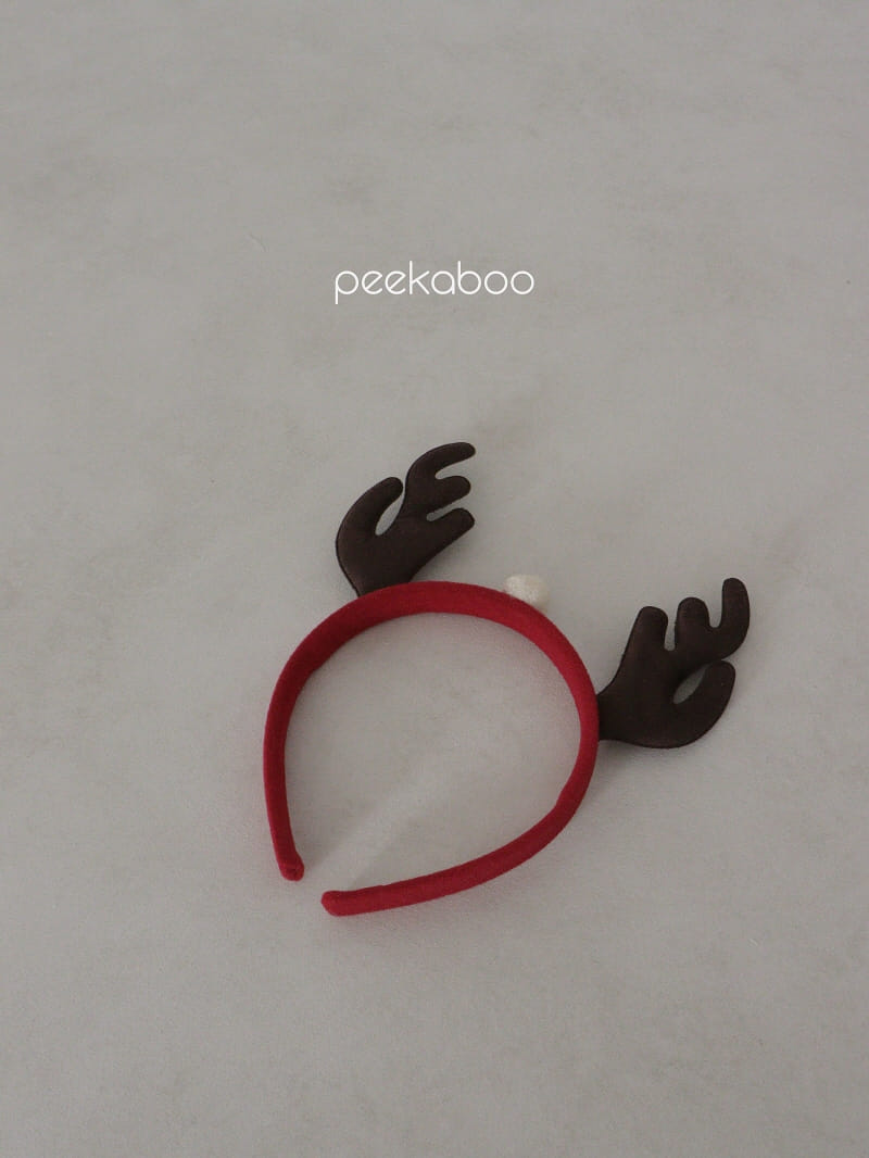 Peekaboo - Korean Baby Fashion - #babyboutique - Rudolph Hair Band - 4
