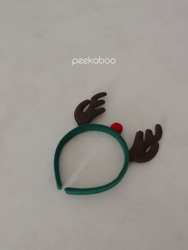 Peekaboo - Korean Baby Fashion - #babyclothing - Rudolph Hair Band - 5