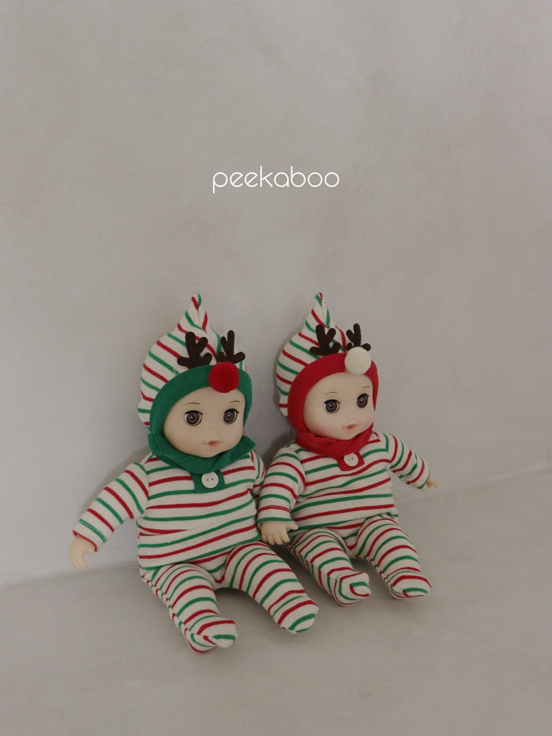 Peekaboo - Korean Baby Fashion - #babyboutiqueclothing - Christmas Dolls Clothing - 4