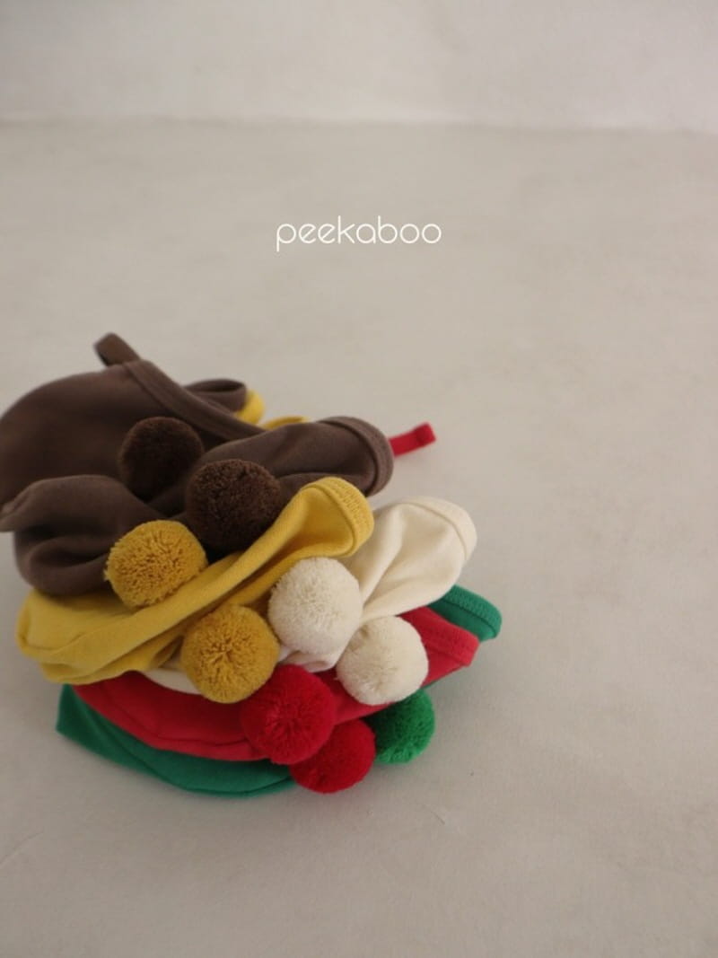 Peekaboo - Korean Baby Fashion - #babyclothing - Winter Bear Bonnet