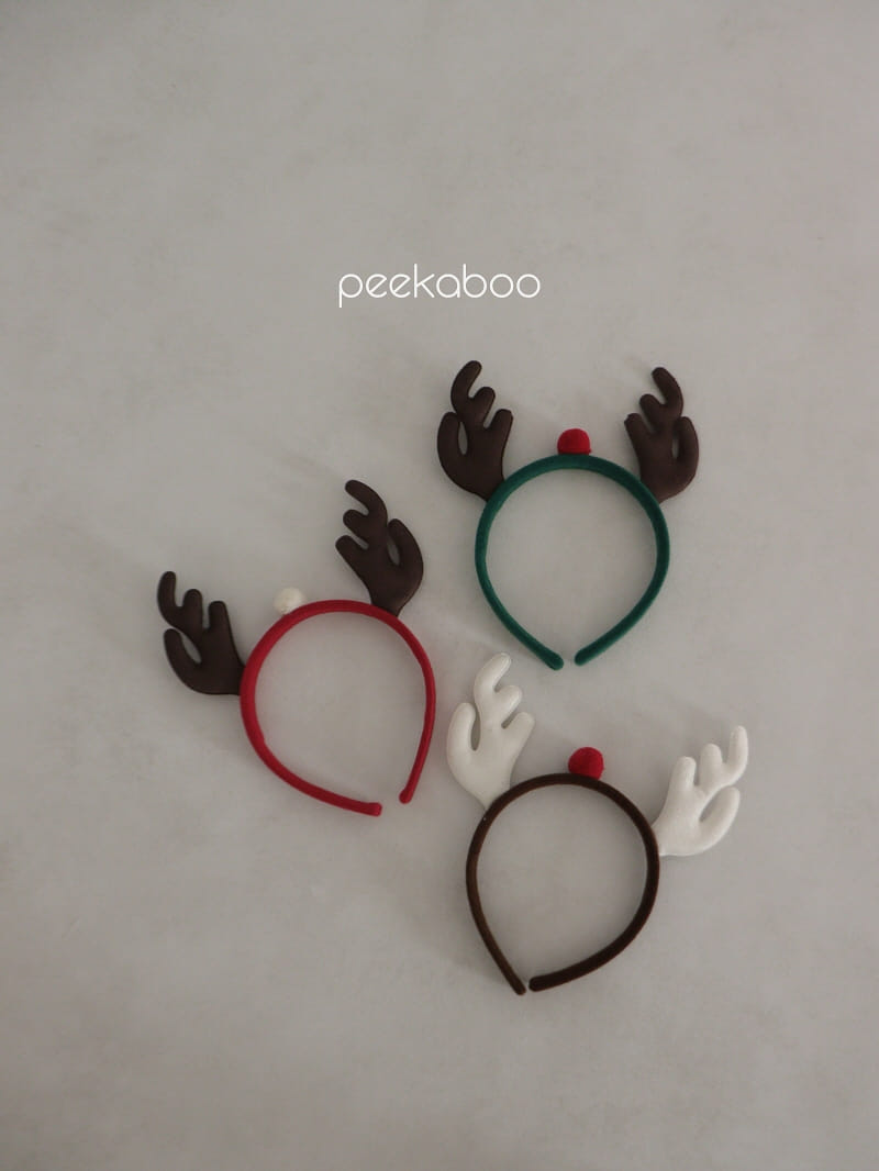Peekaboo - Korean Baby Fashion - #babyfashion - Rudolph Hair Band - 6