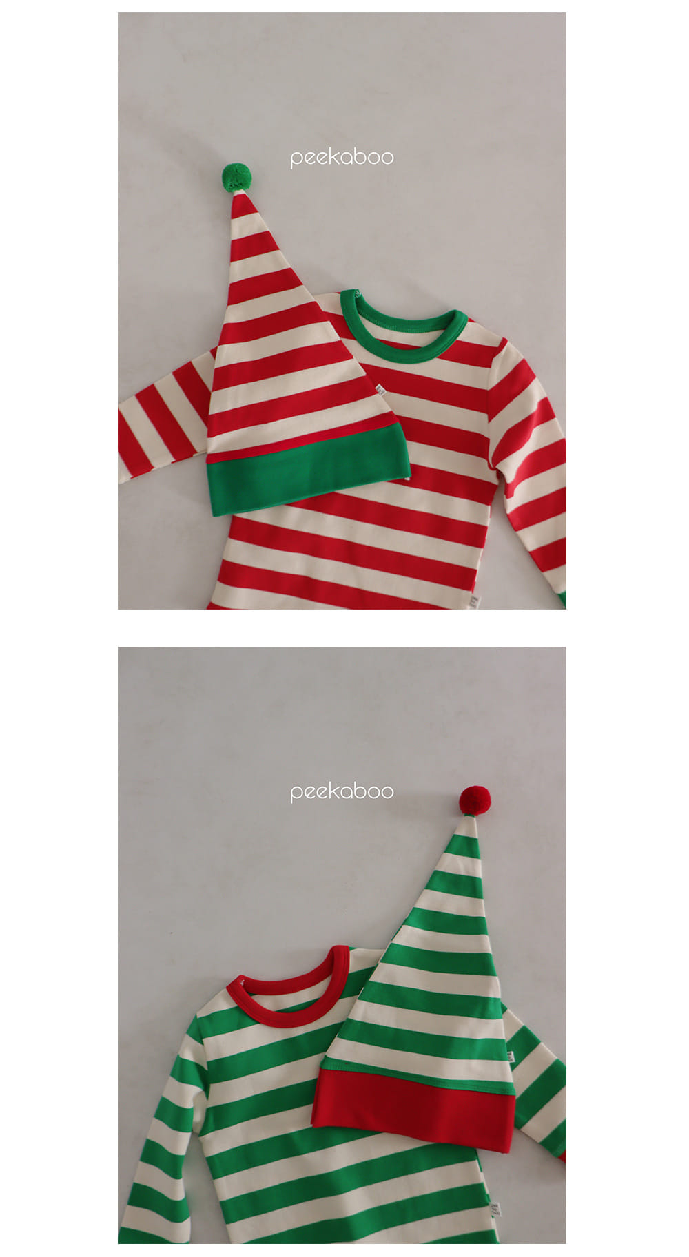 Peekaboo - Korean Baby Fashion - #babyfashion - Bbi Bbi Body Suit Top Bottom Set - 4
