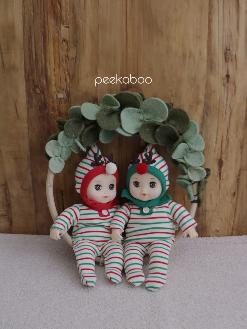 Peekaboo - Korean Baby Fashion - #babyfever - Christmas Dolls Clothing - 6
