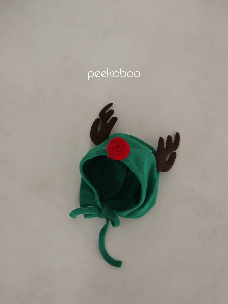 Peekaboo - Korean Baby Fashion - #babyfever - Winter Rudolph Bonnet - 2