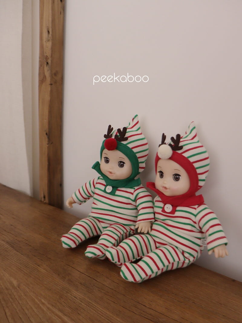 Peekaboo - Korean Baby Fashion - #babygirlfashion - Christmas Dolls Clothing - 7