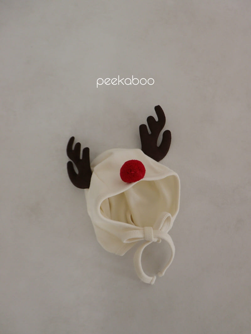 Peekaboo - Korean Baby Fashion - #babygirlfashion - Winter Rudolph Bonnet - 3