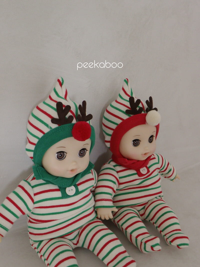 Peekaboo - Korean Baby Fashion - #babylifestyle - Christmas Dolls Clothing - 8