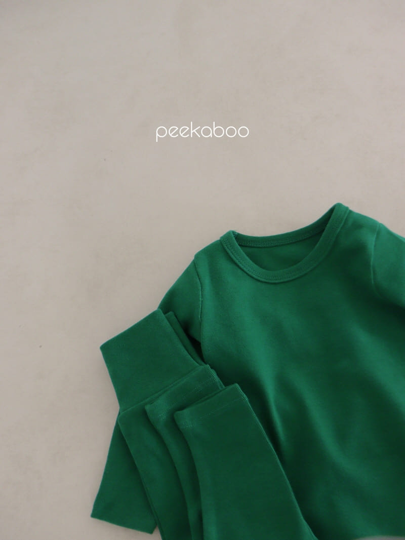 Peekaboo - Korean Baby Fashion - #babylifestyle - Thick Winter Body Suit Set - 7