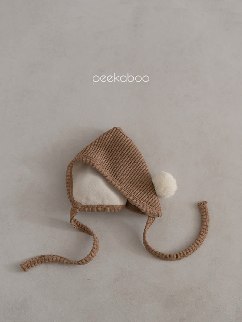 Peekaboo - Korean Baby Fashion - #babyoutfit - Pum Pum Bonnet - 3
