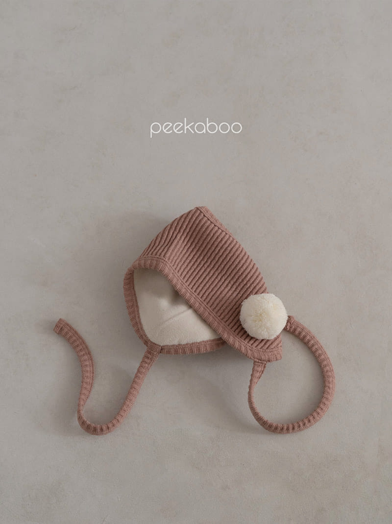 Peekaboo - Korean Baby Fashion - #babyoutfit - Pum Pum Bonnet - 4