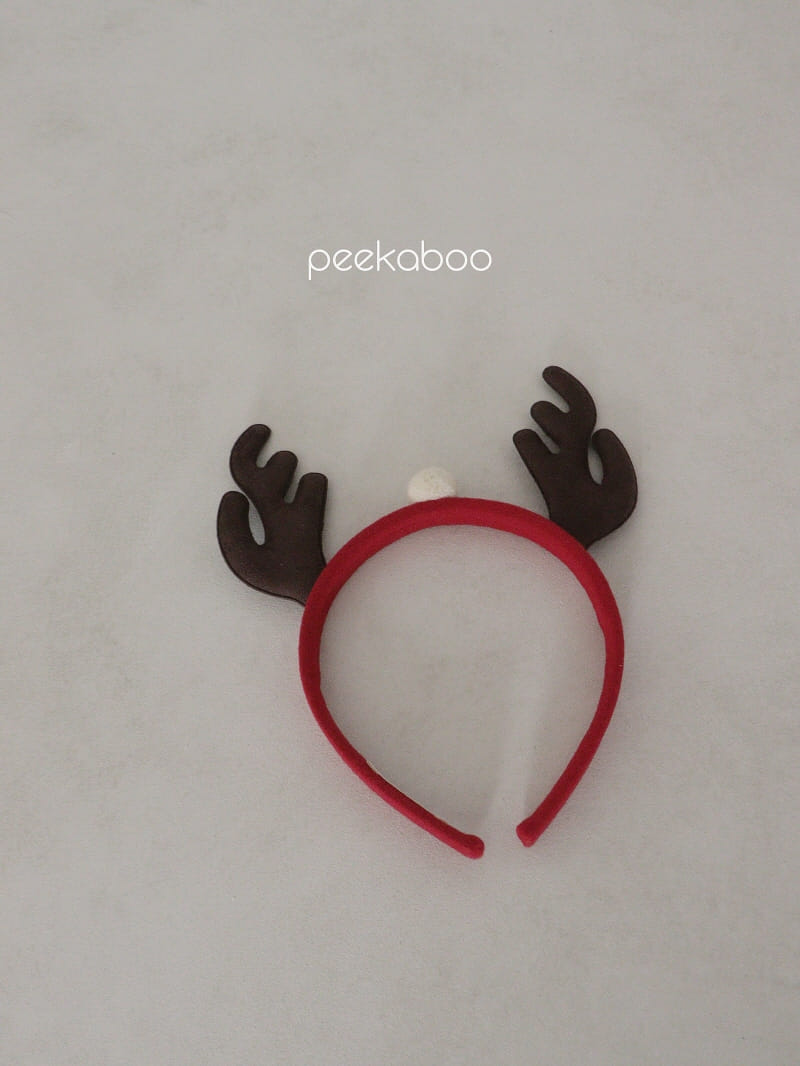 Peekaboo - Korean Baby Fashion - #smilingbaby - Rudolph Hair Band - 2