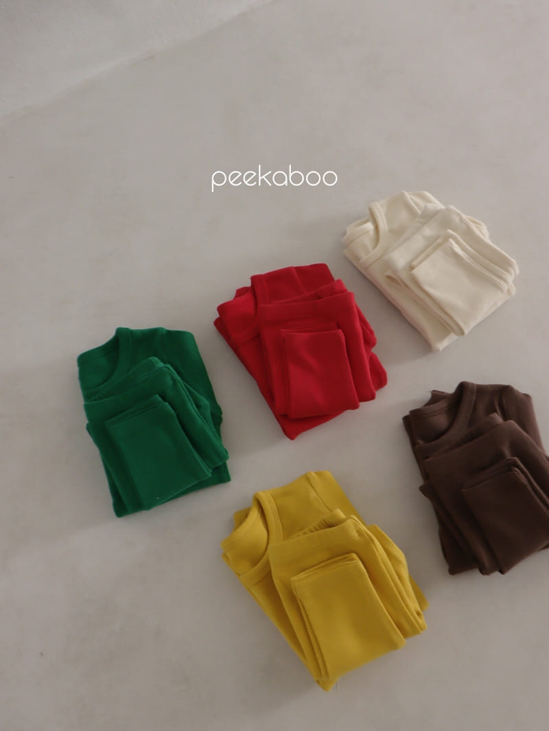 Peekaboo - Korean Children Fashion - #discoveringself - Winter Top Bottom Set