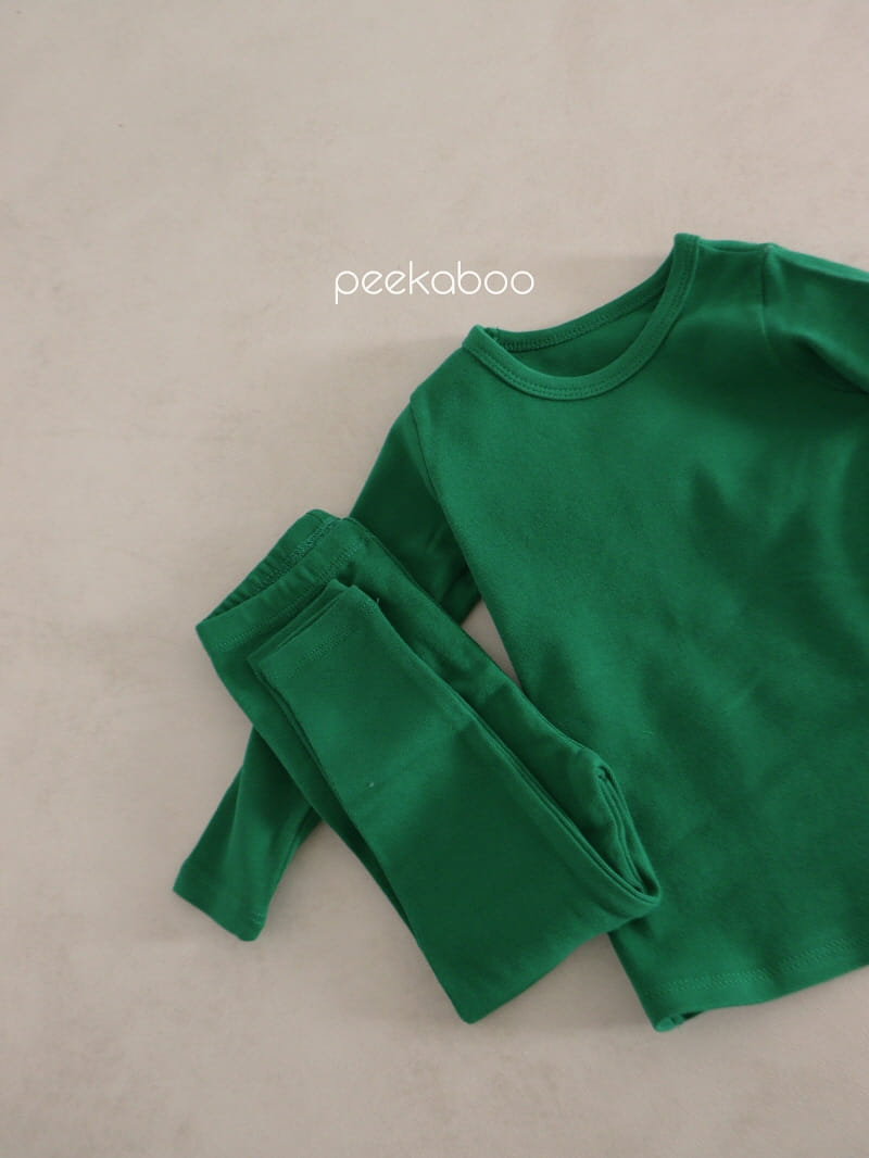 Peekaboo - Korean Children Fashion - #fashionkids - Winter Top Bottom Set - 2