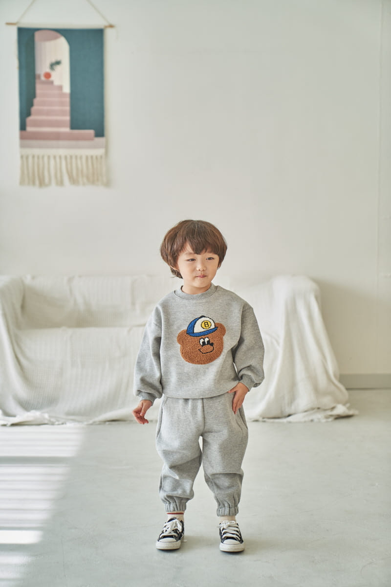 Pepper Mint - Korean Children Fashion - #Kfashion4kids - Hats Bear Sweatshirt - 5