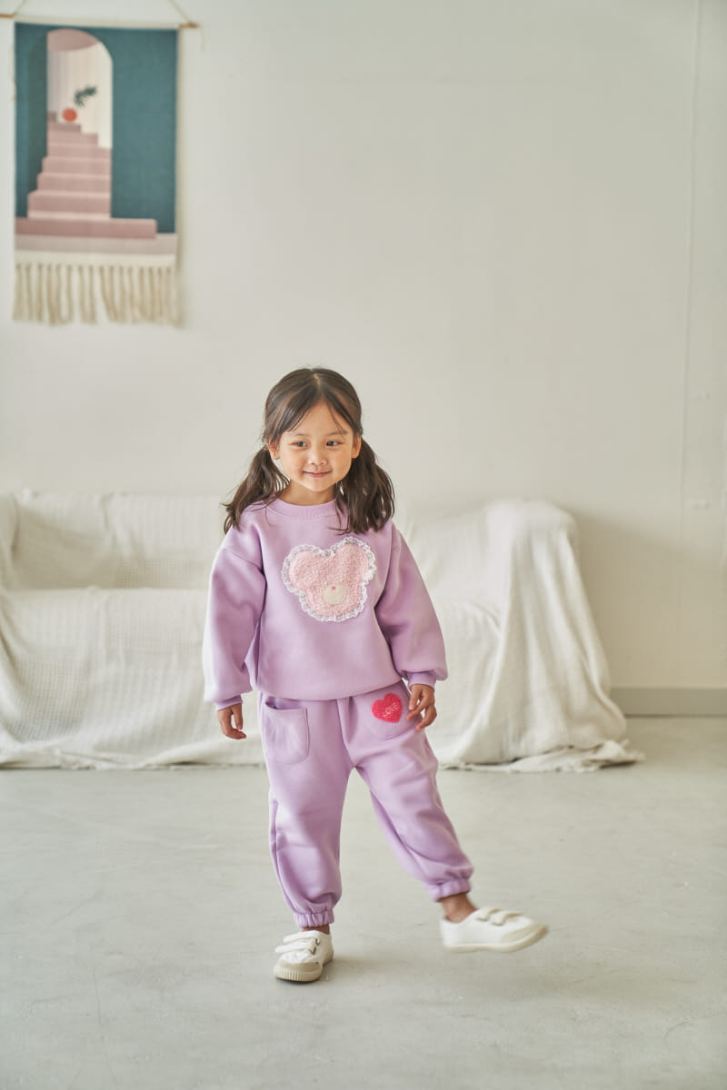 Pepper Mint - Korean Children Fashion - #childofig - Fluffy Bear Sweatshirt - 4