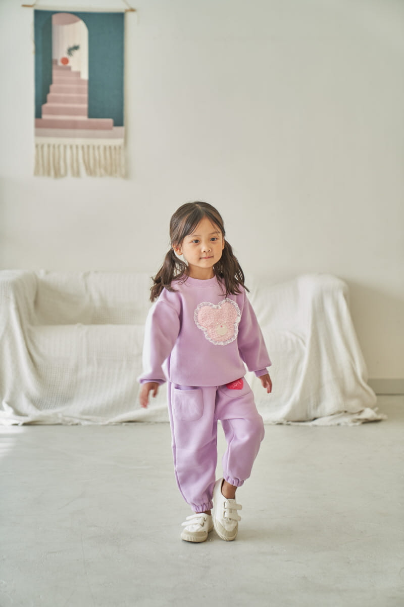 Pepper Mint - Korean Children Fashion - #discoveringself - Fluffy Bear Sweatshirt - 7
