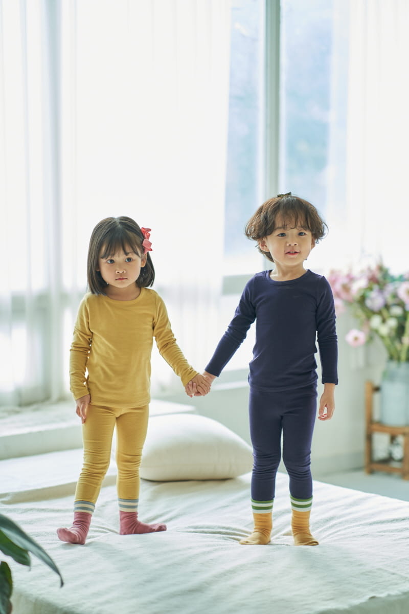 Pepper Mint - Korean Children Fashion - #discoveringself - Easy Wear Top Bottom Set
