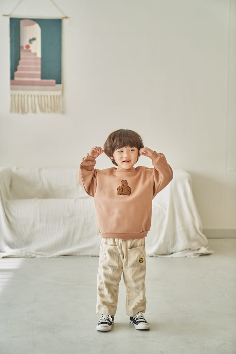 Pepper Mint - Korean Children Fashion - #magicofchildhood - Bookle Bear Sweatshirt - 5