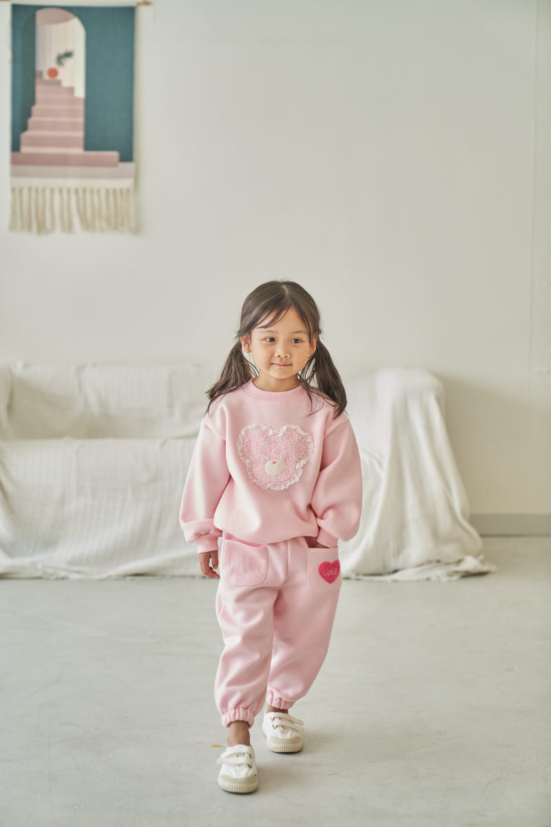 Pepper Mint - Korean Children Fashion - #minifashionista - Fluffy Bear Sweatshirt
