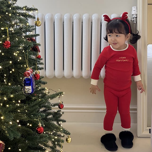 Petitwonnie - Korean Baby Fashion - #babyclothing - Merry Gold Christmas Set