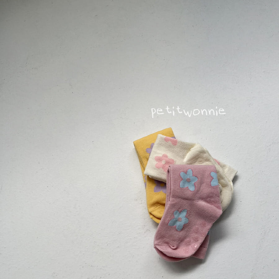 Petitwonnie - Korean Baby Fashion - #babyfever - Lilly Knee Socks - 3