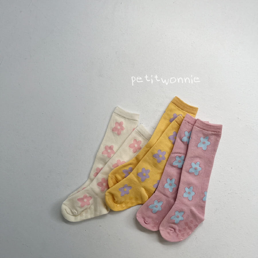 Petitwonnie - Korean Baby Fashion - #babyootd - Lilly Knee Socks - 7