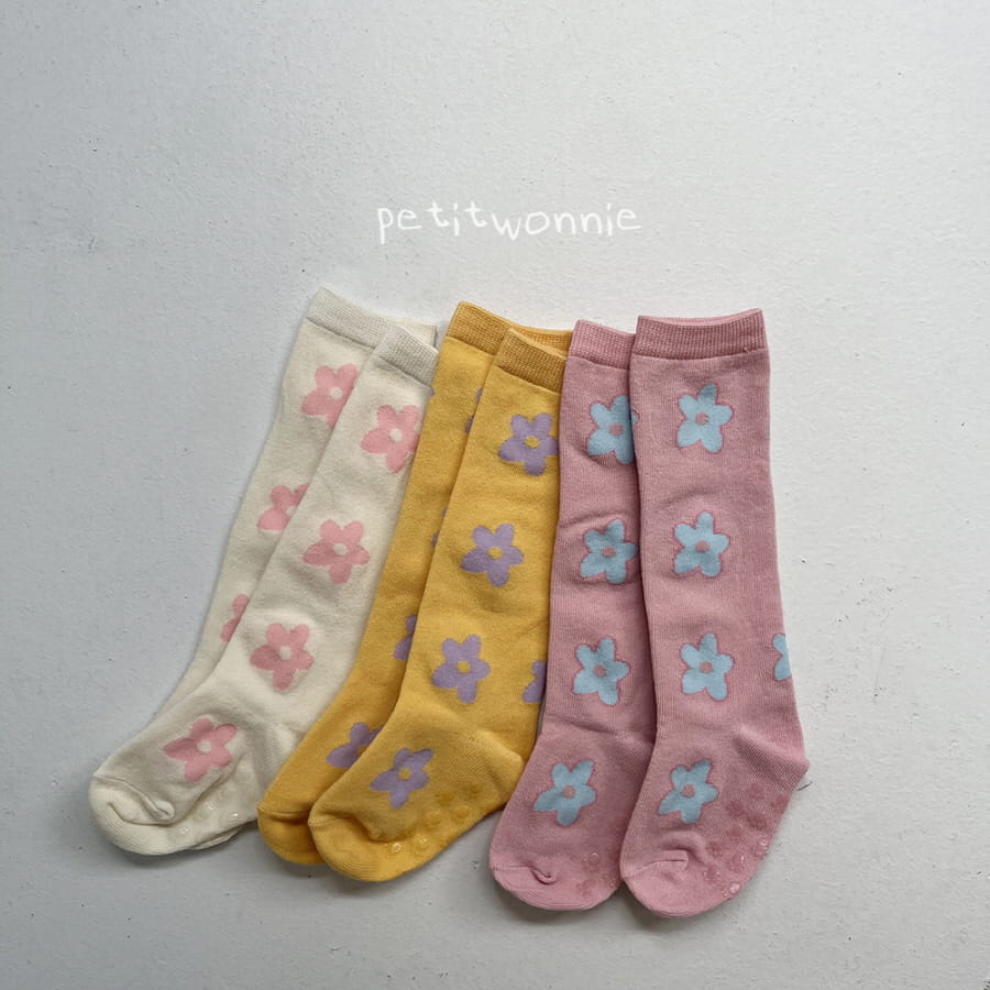 Petitwonnie - Korean Baby Fashion - #babyoutfit - Lilly Knee Socks - 8