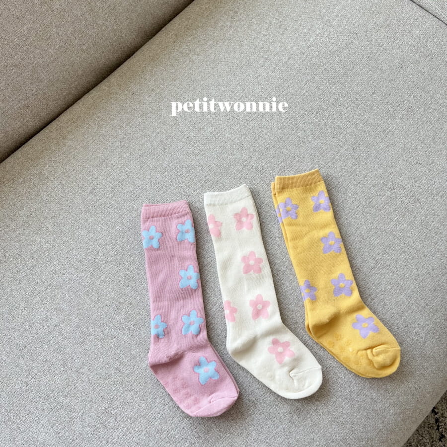 Petitwonnie - Korean Baby Fashion - #babyoutfit - Lilly Knee Socks - 9