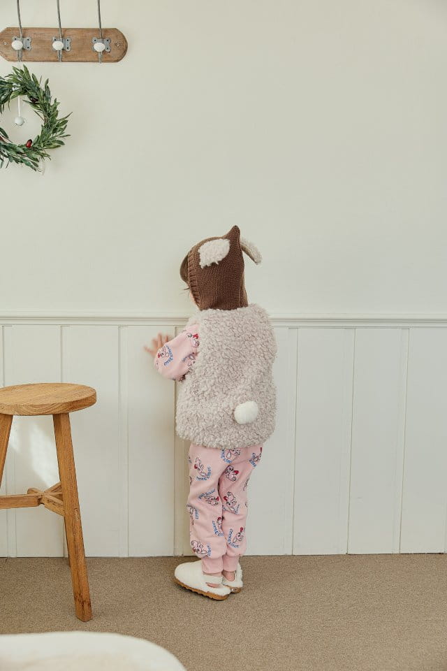 Pink Berry - Korean Children Fashion - #Kfashion4kids - Bboggle Rabbit Vest - 3