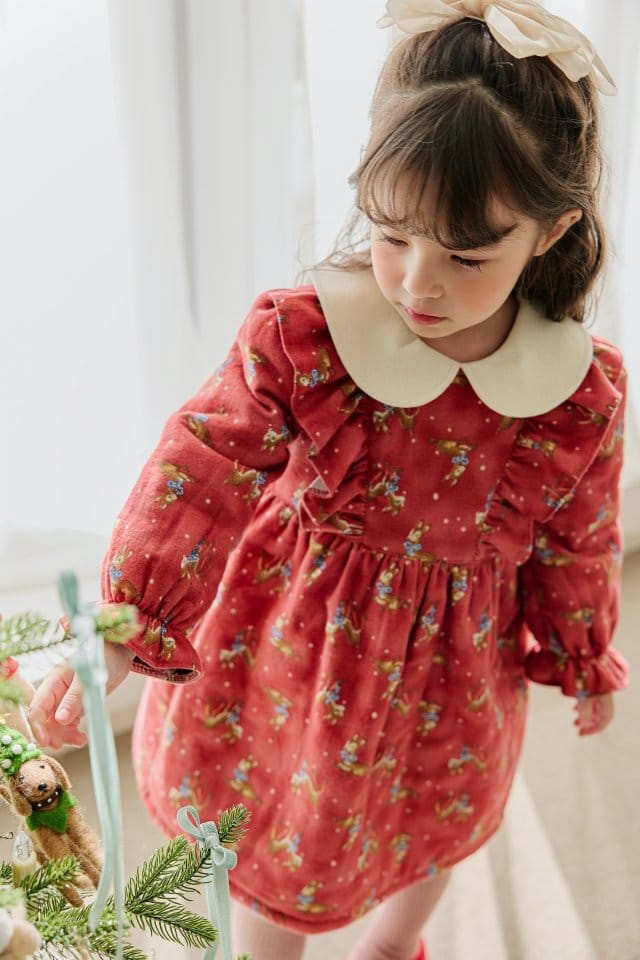 Pink Berry - Korean Children Fashion - #littlefashionista - Bambi Quilting One-Piece - 2