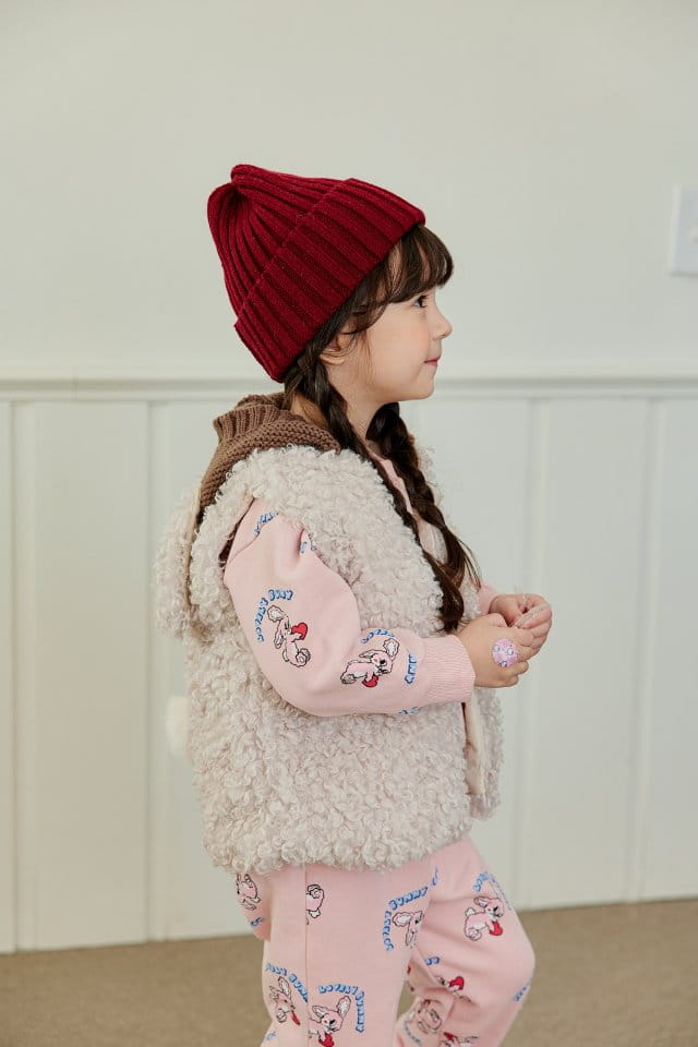 Pink Berry - Korean Children Fashion - #magicofchildhood - Bboggle Rabbit Vest - 5