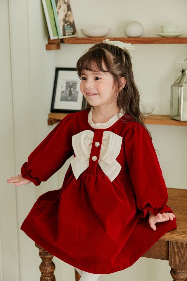 Pink Berry - Korean Children Fashion - #stylishchildhood - Loving One-Piece - 5