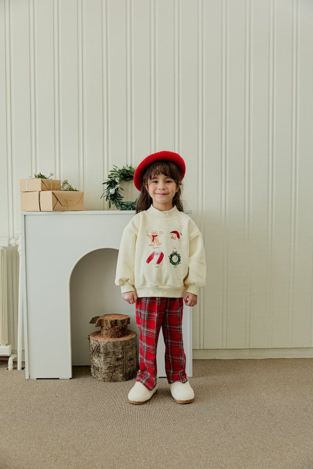 Pink Berry - Korean Children Fashion - #toddlerclothing - Present Sweatshirt - 4