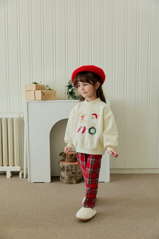 Pink Berry - Korean Children Fashion - #toddlerclothing - Present Sweatshirt - 3