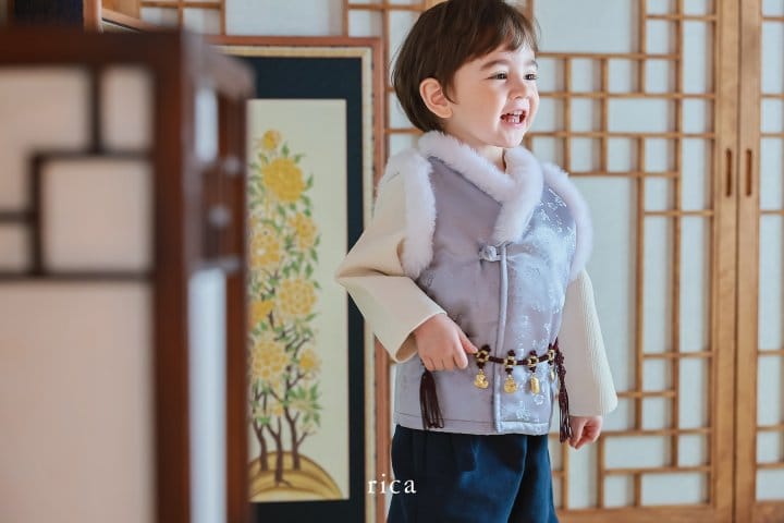 Rica - Korean Children Fashion - #Kfashion4kids - Boy Vest - 2