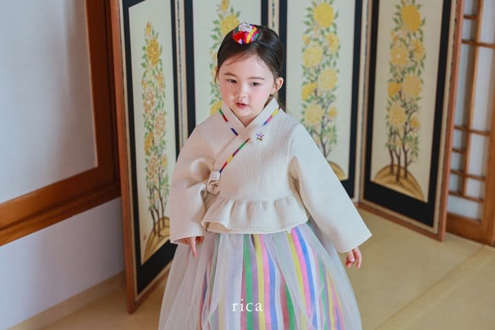 Rica - Korean Children Fashion - #magicofchildhood - Girl Rainbow Hanbok - 3