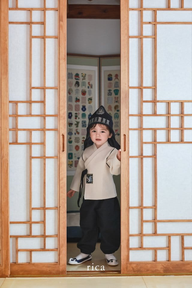 Rica - Korean Children Fashion - #magicofchildhood - Boy Hanbok  - 5